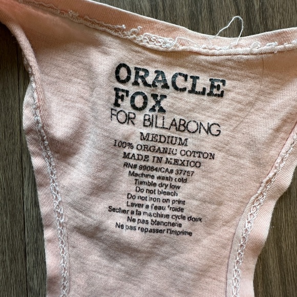 Billabong x Oracle Fox astrology muscle tee - Picture 3 of 4